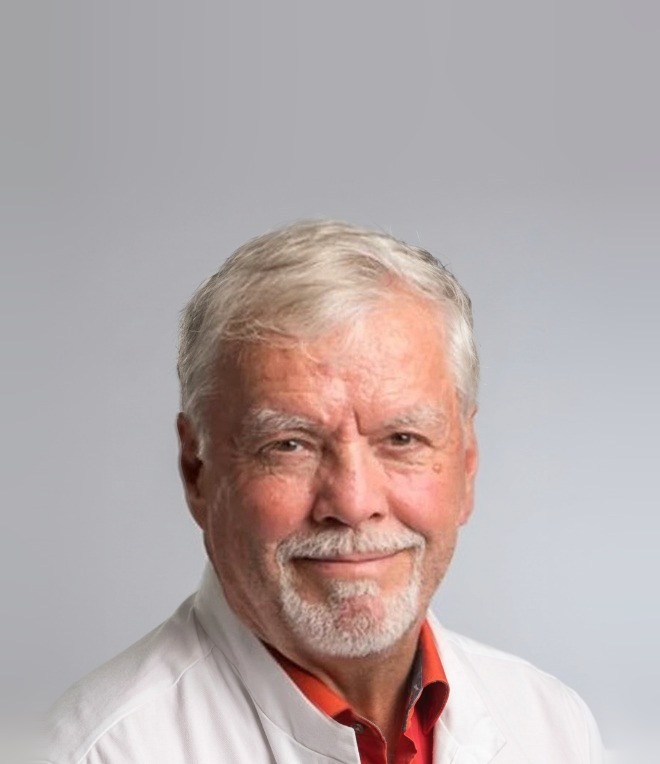 Portrait of Professor Dr. Jukka Ylikoski, Founder & Chief Medical Officer at EVANES
