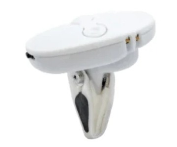 Complete EVANES device with ear clip and electrode